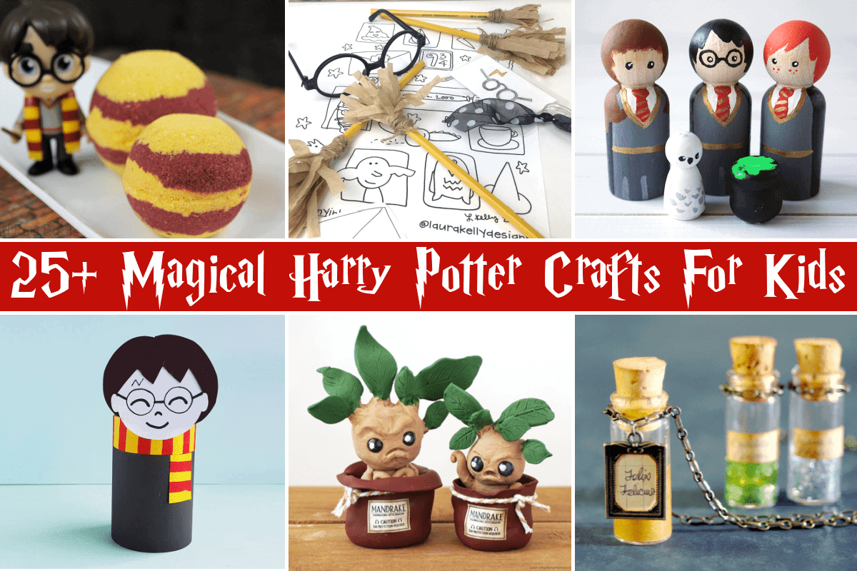 35 Magical Harry Potter Crafts For Kids - Fun Money Mom